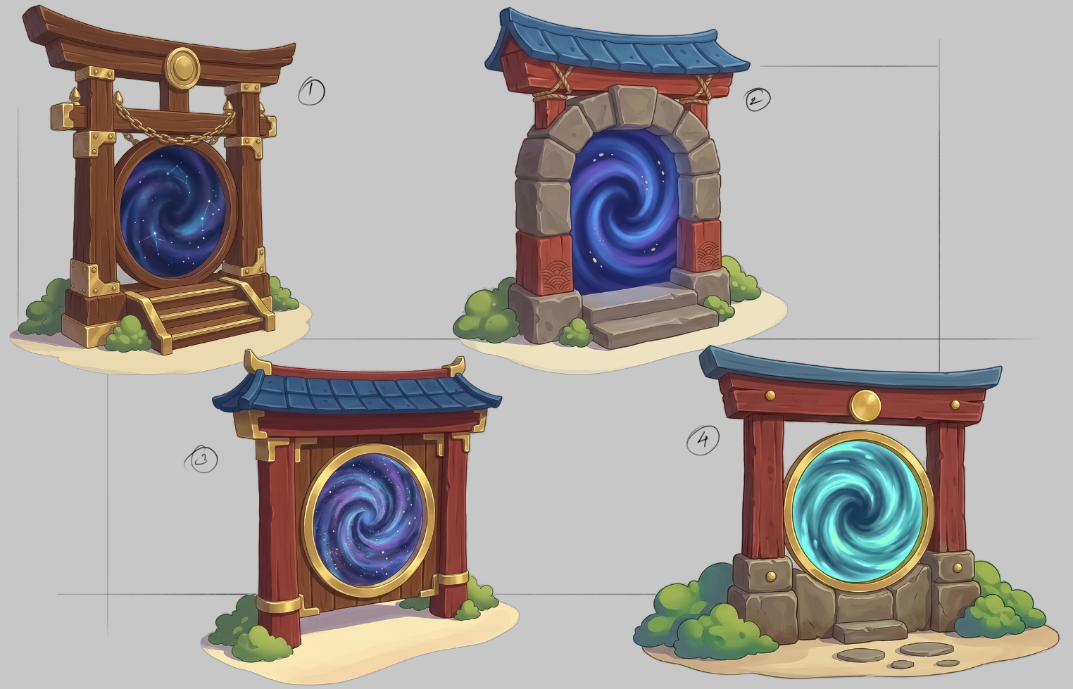 Unique arenas